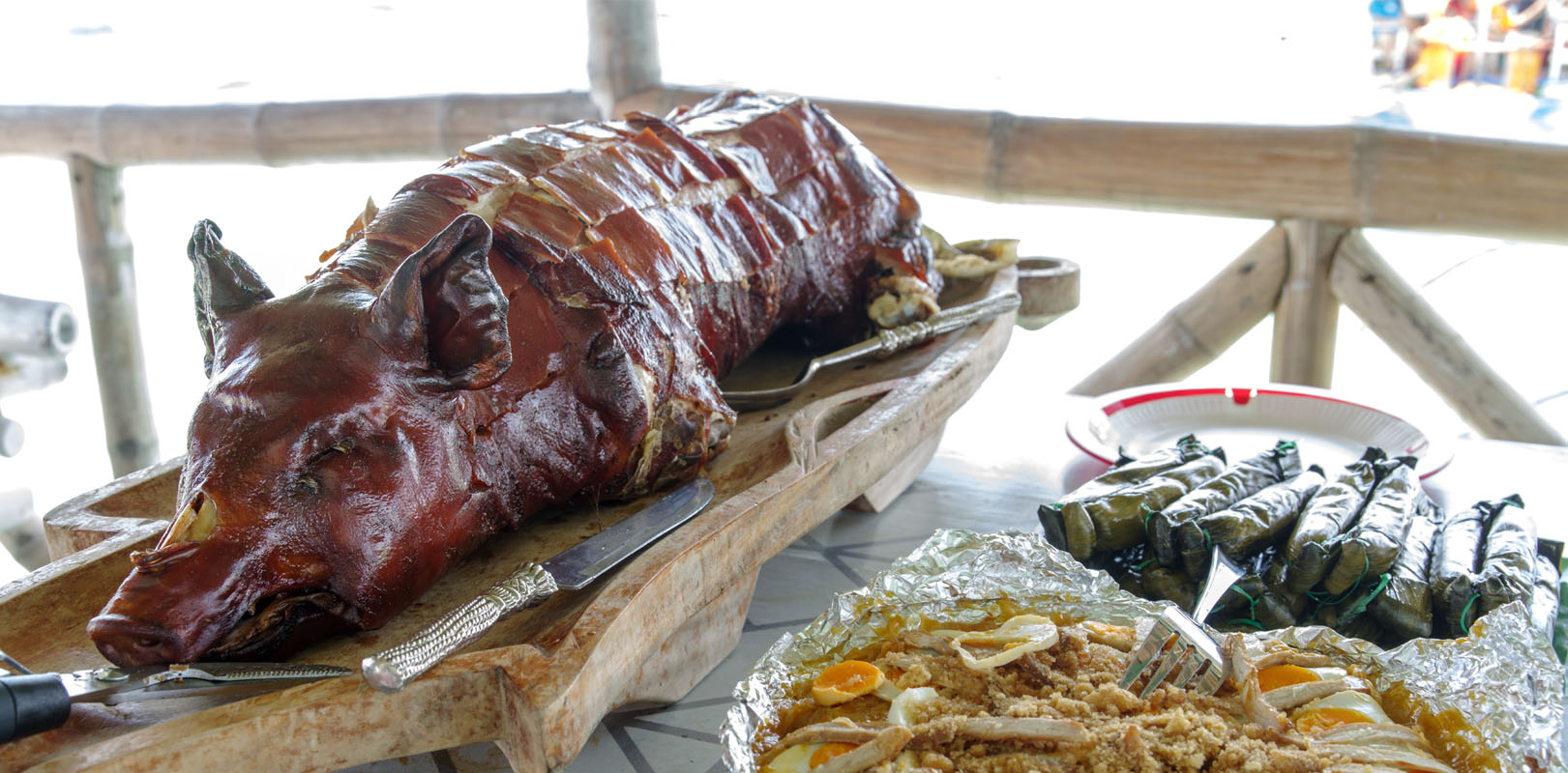 famous food in Cebu - Lechon